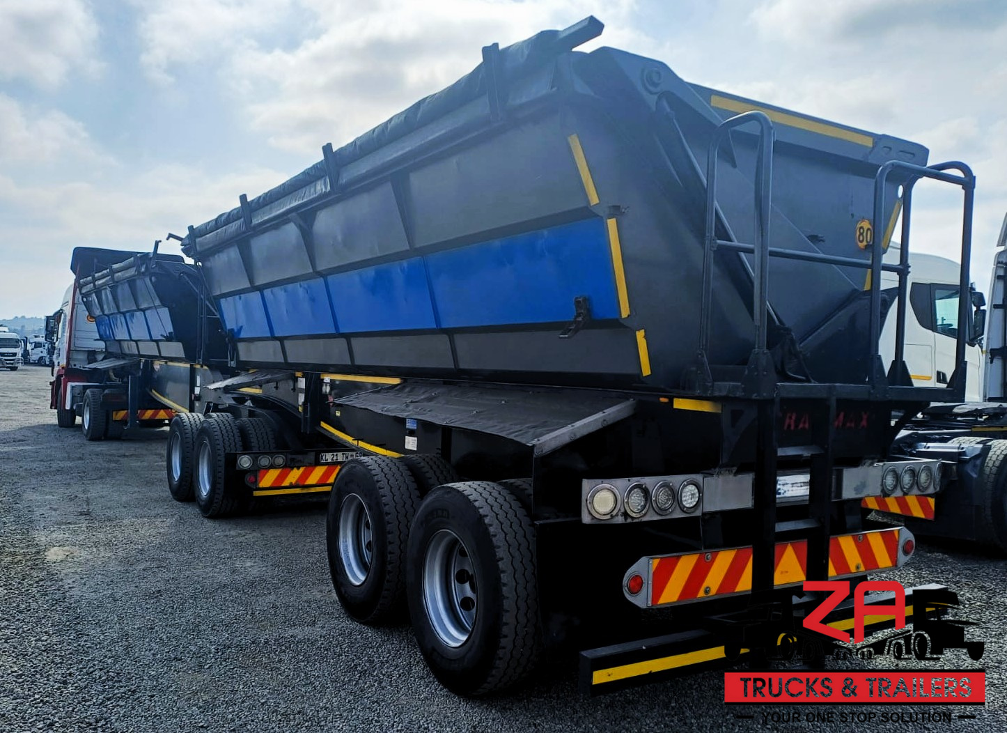 2021 TRAILMAX 40 CUBE SIDE TIPPER TRAILER #53175